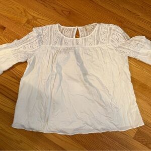 Michael Kors White Lace Blouse